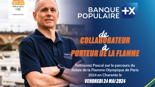 Découvrez Pascal, porteur de la Flamme Olympique en Charente