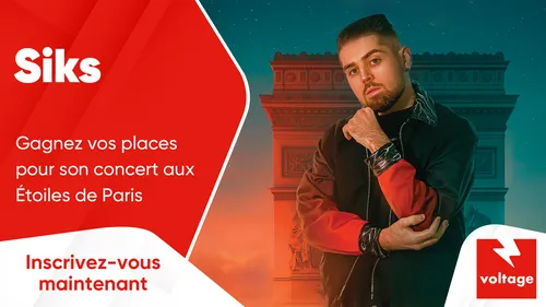 Siks : gagnez vos places pour son concert aux Étoiles de Paris