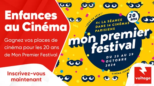 Enfances au Cinéma : gagnez vos places de cinéma pour les 20 ans de...