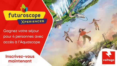 Futuroscope Xperiences : gagnez votre séjour pour 4 personnes avec...