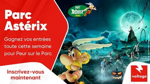 Parc Astérix : gagnez vos entrées toute cette semaine pour Peur sur...