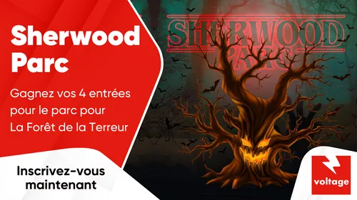 Sherwood Parc : gagnez vos 4 entrées pour le parc pour La Forêt de...