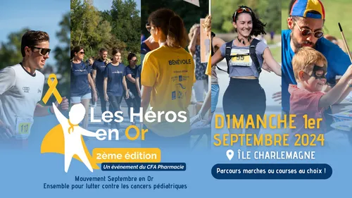 « Les Héros en Or » à Orléans : marcher ou courir pour lutter...