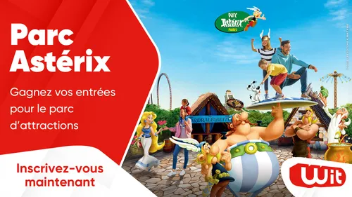 Parc Astérix : gagnez vos entrées pour le parc d'attraction