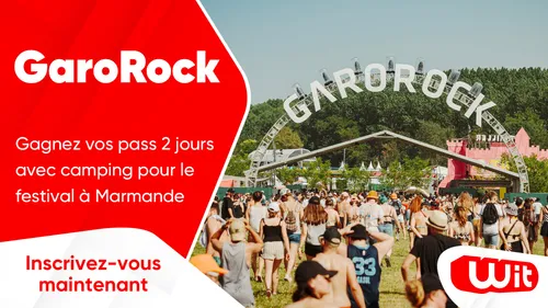 GaroRock : gagnez vos pass 2 jours avec camping pour le festival à...