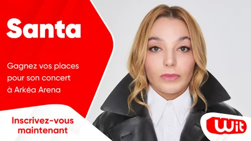 Santa : gagnez vos places pour son concert à Arkéa Arena