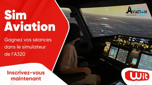 Sim Aviation : gagnez vos séances dans le simulateur de l'A320