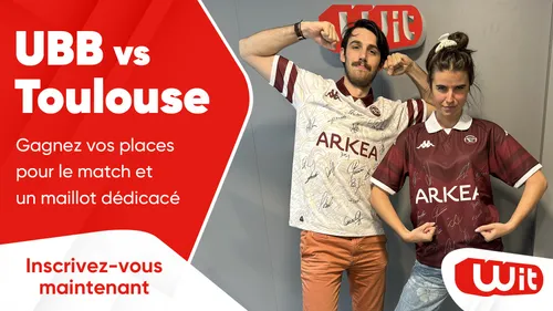 UBB vs Toulouse : gagnez vos places pour le match et un maillot...
