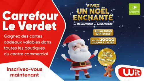 Carrefour Le Verdet : gagnez des cartes cadeaux valables dans...