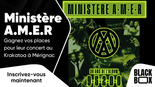 Ministère A.M.E.R : gagnez vos places pour leur concert au Krakatoa...