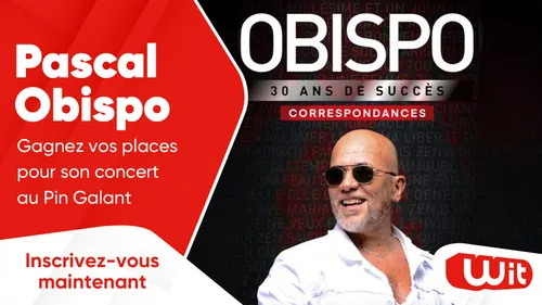 Pascal Obispo : gagnez vos places pour son concert au Pin Galant