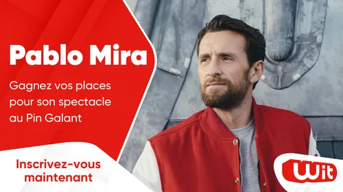 Pablo Mira : gagnez vos places pour son spectacle au Pin Galant