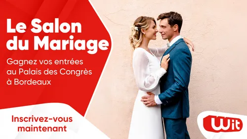 Le Salon du Mariage : gagnez vos entrées au Palais des Congrès à...