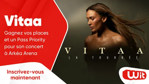 Vitaa : gagnez vos places et un Pass Priority pour son concert à...