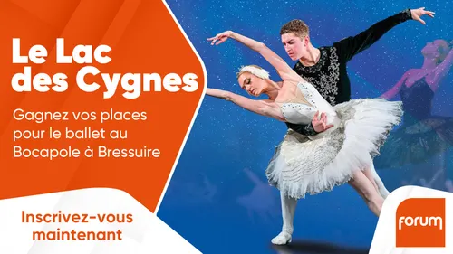 Le Lac des Cygnes : gagnez vos places pour le ballet au Bocapole à...