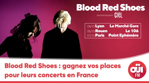 Blood Red Shoes : gagnez vos places pour leurs concerts en France