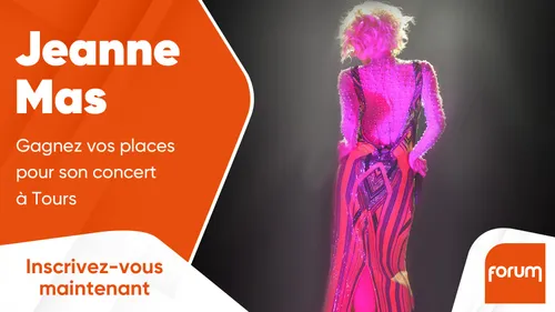 Jeanne Mas : gagnez vos places pour son concert à Tours