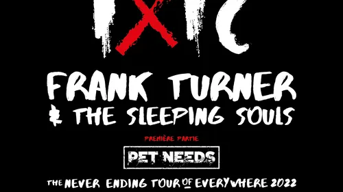 Frank Turner and The Sleeping Souls sera en concert à Paris avec...