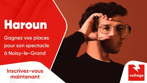 Haroun : gagnez vos places pour son spectacle à Noisy-le-Grand