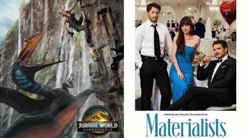"Jurassic World : Renaissance", "Materialists", à voir le 2 juillet