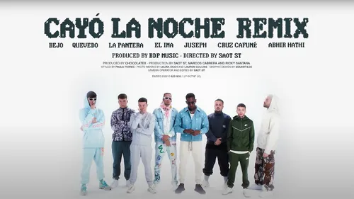 La Pantera, Quevedo, Juseph - Cayó La Noche (Remix) (Feat. Bejo, Abhir Hathi, Cruz Cafuné, El Ima)