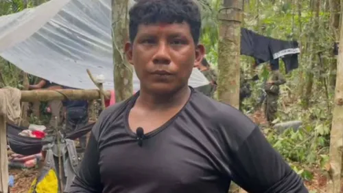 Colombie : le père des enfants rescapés de la jungle amazonienne...