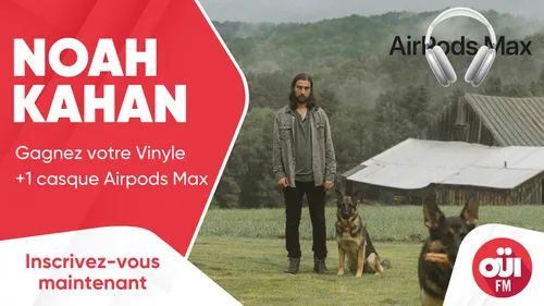 Noah Kahan : gagnez votre vinyle + 1 casque Airpods Max