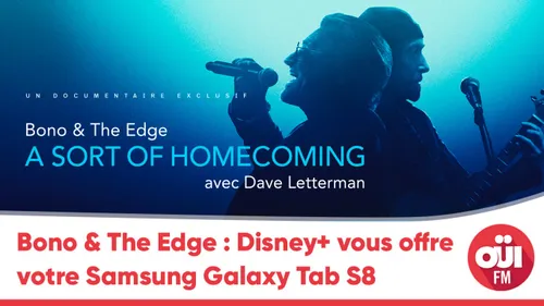 "Bono & The Edge: A Sort of Homecoming" : Disney+ vous offre votre...