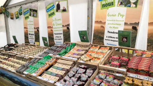 Au Super U St-Père-sur-Loire, des producteurs locaux engagés
