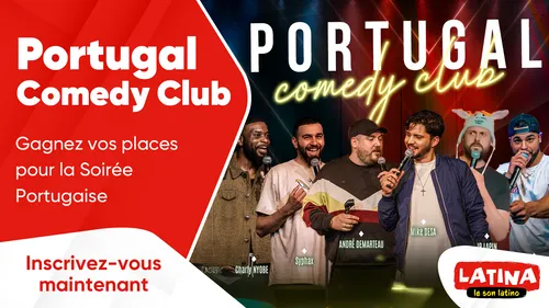 Portugal Comedy Club : gagnez vos places pour la Soirée Portugaise
