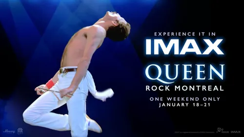Le concert "Rock Montreal" de Queen bientôt en IMAX