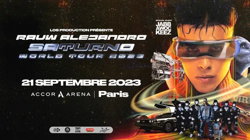 Concert : Rauw Alejandro à l'Accor Arena de Paris avec Latina