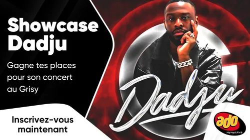 Showcase Dadju : gagne tes places pour son concert au Grisy