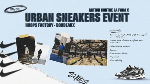 L’Urban Sneakers Event, c’est le rendez-vous urbain de l’été à...