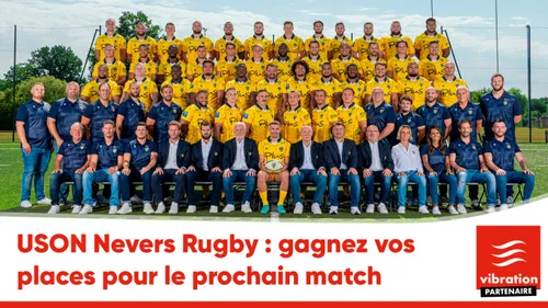 USON Nevers Rugby : gagnez vos places pour le prochain match à domicile