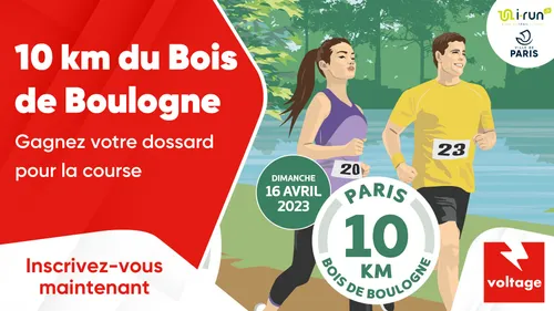 10km du Bois de Boulogne : gagnez votre dossard pour la course