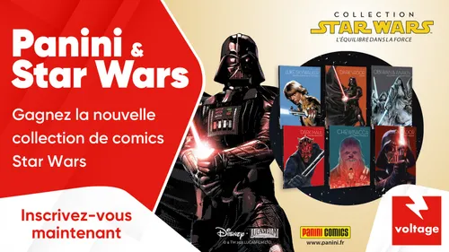 Panini : gagnez votre collection de comics Star Wars