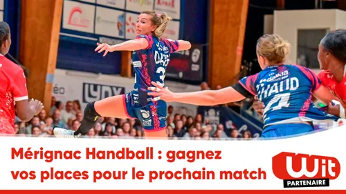 Mérignac Handball : gagnez vos places pour le prochain match