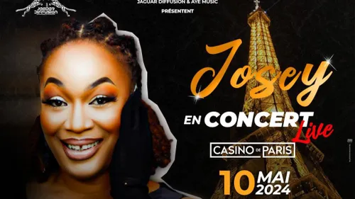 Josey en concert à Paris