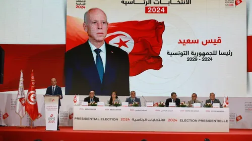 Tunisie : le président Kaïs Saïed réélu à une majorité écrasante de...