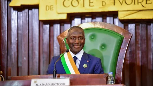 Adama Bictogo élu à la tête de l’assemblée nationale avec le...