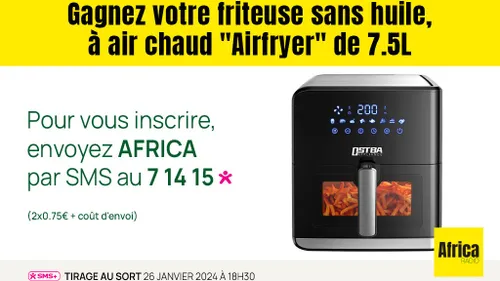 Jeu Africa Radio : Gagnez une friteuse sans huile "Airfryer"