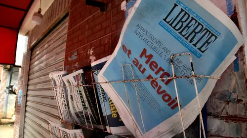 En Algérie, c'est la fin du journal Liberté