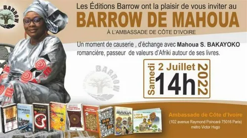 « Causerie littéraire » à l’ambassade de Côte d’Ivoire en France