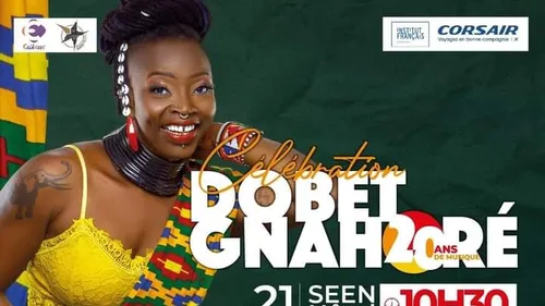 CULTURE : L’artiste ivoirienne Dobet Gnahoré, célèbre 20ans de...