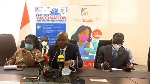 Côte d’Ivoire :  Campagne Nationale de Vaccination anti-covid19...