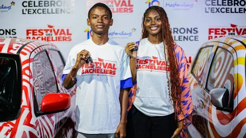 FestiBac 2024 : Deux meilleurs bacheliers de Côte d'Ivoire...