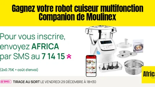 Jeu Africa Radio : Gagnez votre robot cuiseur multifonction