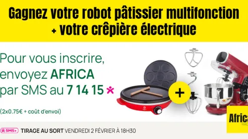 Jeu Africa Radio : Gagnez votre robot pâtissier multifonction