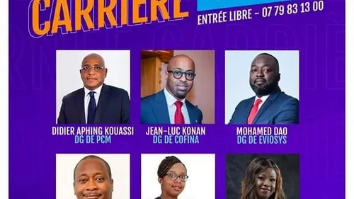 Côte d’Ivoire : Une Journée Carrière, des métiers de la Finance...
